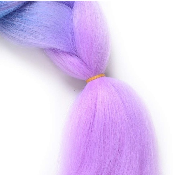5 packs of ??‍♀️ MERMAID ombré braiding hair NEW main image 4
